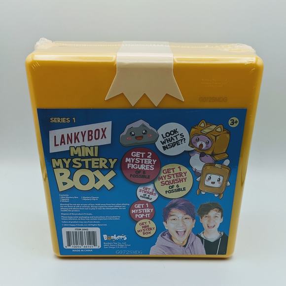 New LankyBox Blind Box Youtube Series 1 Mini Box Trending Figure Squishy Toys - Picture 1 of 4